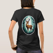 T-shirt Bois enchanté du Cerf (Dos)