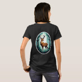 T-shirt Bois enchanté du Cerf (Dos entier)