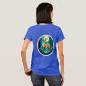 T-shirt Bois enchanté du Cerf (Dos entier)