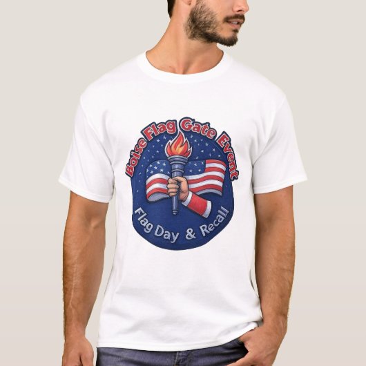 T-shirt Boise Flag Gate Event Shirt - Homme (Devant)