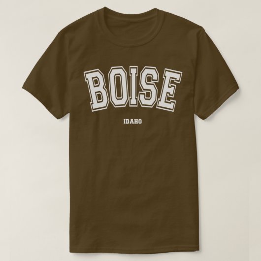 T-shirt Boise Idaho 1 (Design devant)