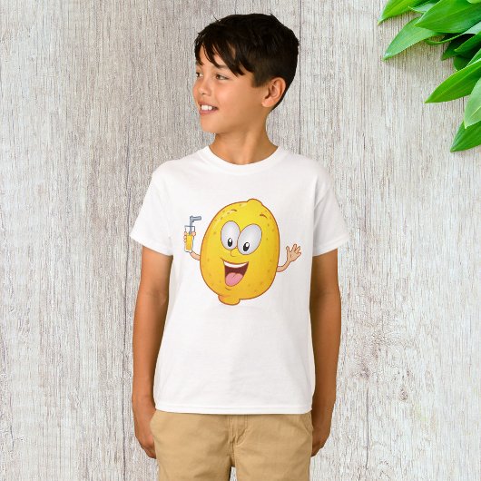T-shirt Boisson de citron juteux