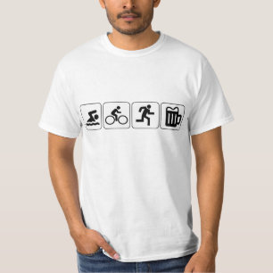 T-shirt Boisson de course de vélo de bain