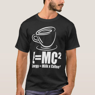 T-shirt Boisson de formule café cool Emc2 Energy Milk