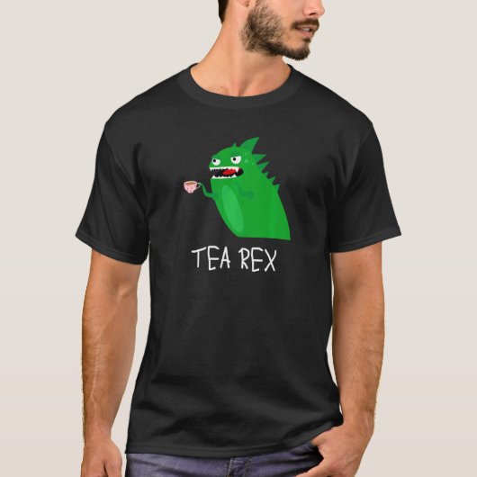 T-shirt Boisson De Thé Pour Femmes Rex De Thé (Devant)