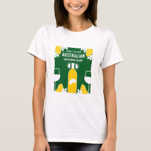 T-shirt Boisson de vin Sauvignon Blanc