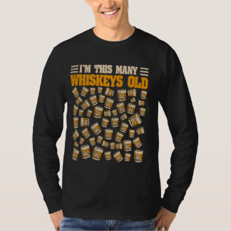 T-shirt Boisson de Whiskey 54 ans Bourbon 54e anniversaire
