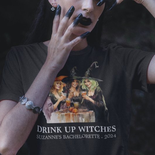 T-shirt Boisson d'Halloween pour les sorcières d'enterreme