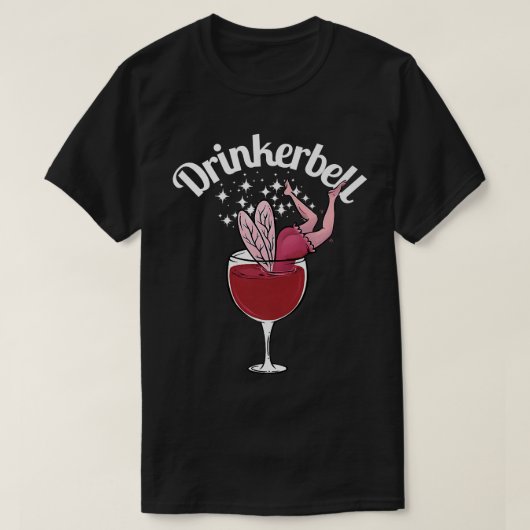 T-shirt Boisson Drôle Vin Cute Boire Avec Sa Funny (Design devant)