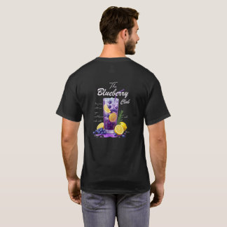 T-shirt Boisson Limonade Myrtille Graphique | Cocktail d'é