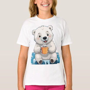 T-shirt Boisson réfrigérée Pause d'ours polaire Cool