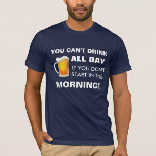 T-shirt Boisson toute la journée