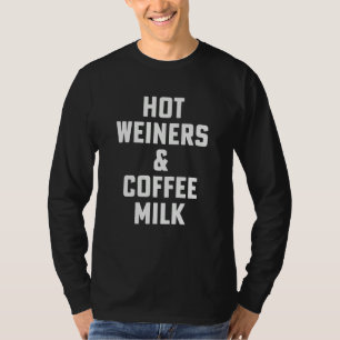 T-shirt Boissons chaudes et café au lait nourriture de Rho