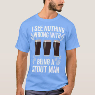 T-shirt Boissons de bière Stout Ale Boire Pun