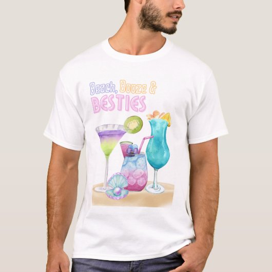 T-SHIRT BOISSONS D'ÉTÉ (Devant)