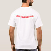T-shirt Boissons et commandes de Père Noël (Dos)