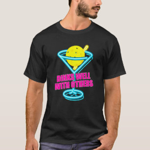 T-shirt Boit Bien Avec D'Autres Joueurs De Pickleball Homm