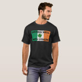 T-shirt Boit Bien Avec D'Autres Jour de la Saint Patrick D (Devant entier)