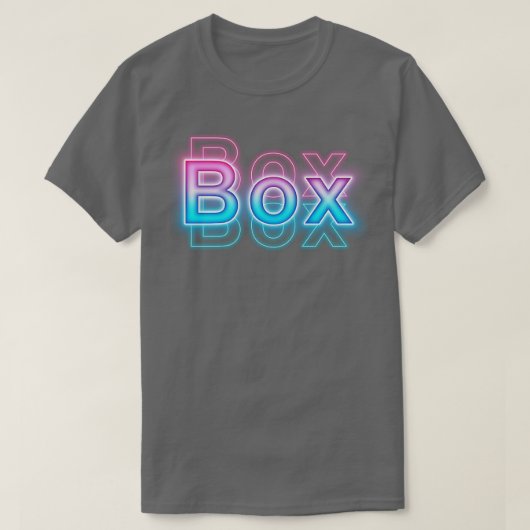 T-shirt boîte (Design devant)