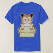 T-shirt Boîte à chat (Design devant)