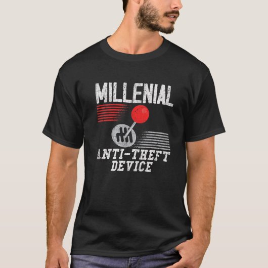 T-shirt Boîte à engrenage manuel pour appareil anti-vol Mi (Devant)
