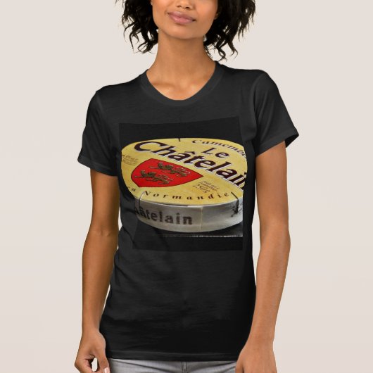 T-shirt Boîte à fromage de camembert (Devant)