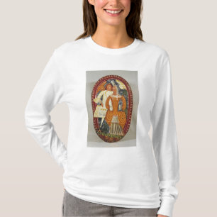 T-shirt Boîte à massepain dépeignant un homme et une