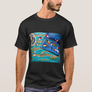 T-shirt Boîte à matériel de pêche de grand-père