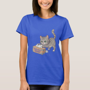 T-shirt Boîte à mouchoirs parfaite pour chat