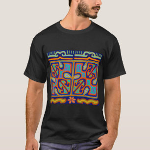T-shirt Boîte à musique indienne Kuna - San Blas Mola