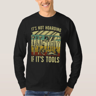 T-shirt Boîte à outils pour hommes menuisier travail du bo