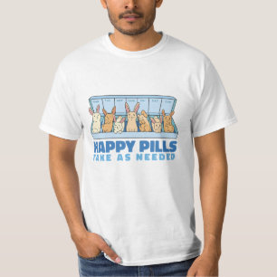 T-SHIRT BOÎTE BUNNY HAPPY PILLS CUTE