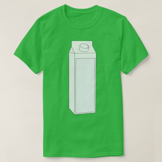 T-shirt Boîte de lait (Design devant)