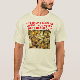 T-shirt boîte de munitions