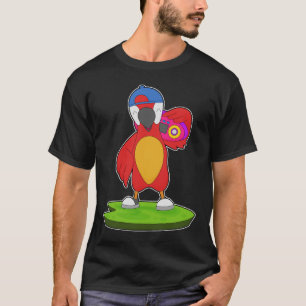 T-shirt Boîte de musique perroquet