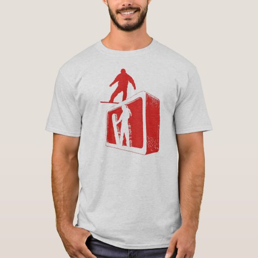 T-shirt boîte de neige (Devant)