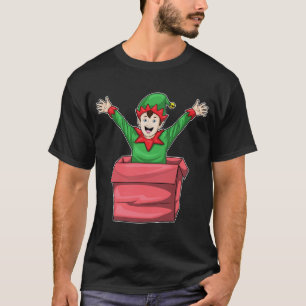 T-shirt Boîte de Noël Elves