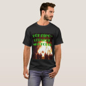 T-shirt Boîte de nuit de Bonfire=Redneck (Devant entier)