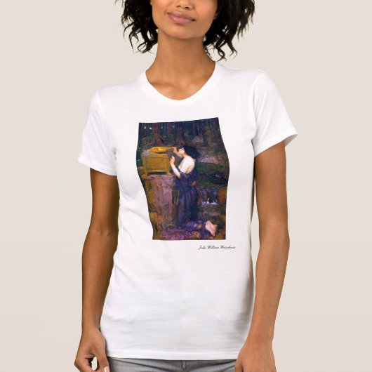 T-shirt Boite de Pandore par imaginaire Romance de château (Devant)