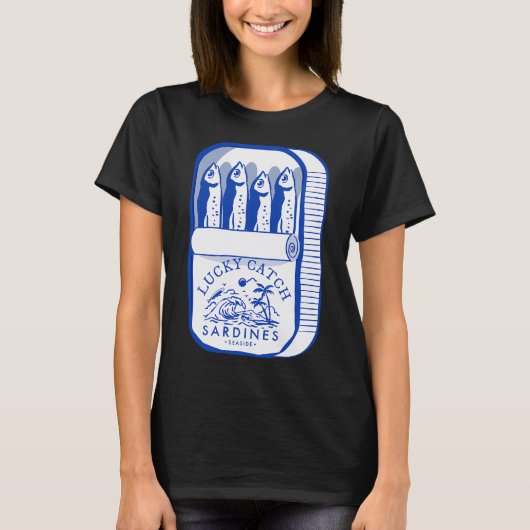 T-shirt Boîte de sardines (Devant)