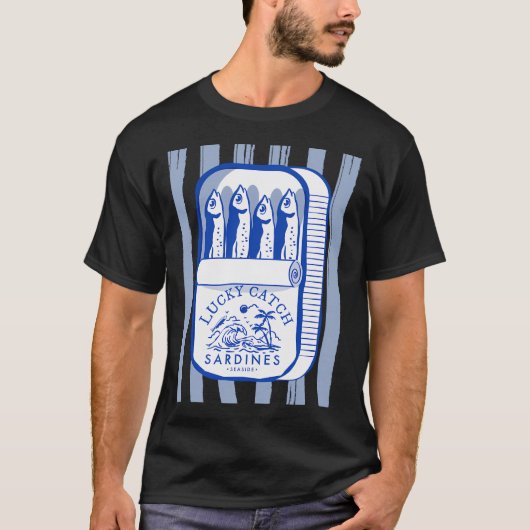 T-shirt Boîte de sardines (Devant)