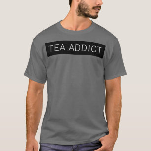 T-shirt Boîte noire pour addict au thé