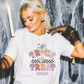 T-shirt Boite personnalisée Ghost mignon Trick or Treat Ha