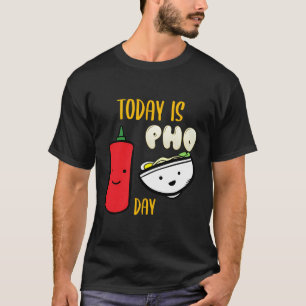 T-shirt Boites de riz de la journée de Pho Soupe Viêt-nami