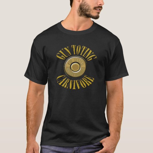 T-shirt Boîtier de cartouche de carnivore armé (Devant)