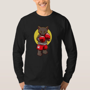 T-shirt Boîtier de chat en boîte