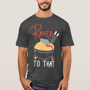 T-shirt Bol à nouilles Ramen Amour japonais Kawaii Ramen à