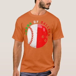 T-shirt Bol de baseball italien Grandma Nonna T