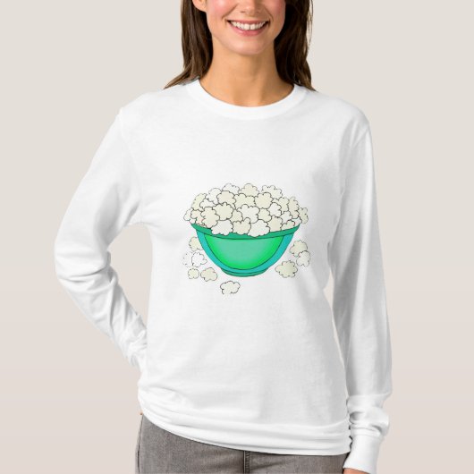 T-shirt bol de pop-corn (Devant)