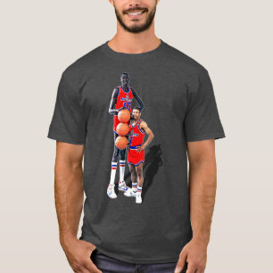 T-shirt Bol et Bogues Retro 90s Bullets Basketball Design